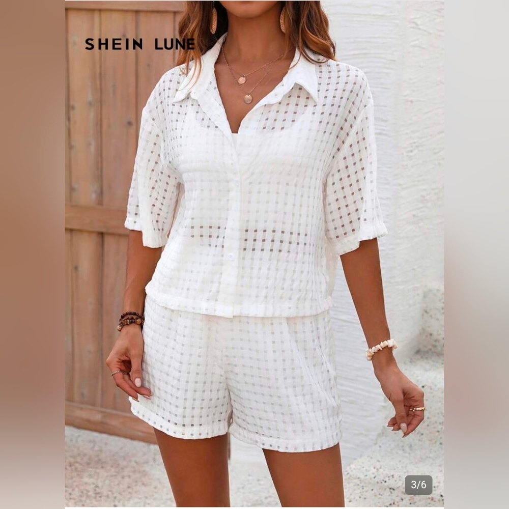 SHEIN EMERY ROSE 3-Piece Set 🤍 | Size Large